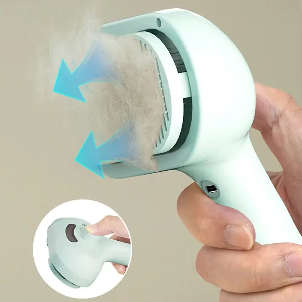 Steam Pet Grooming Brush